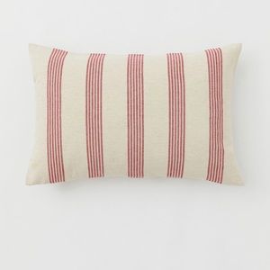 H&M striped cushion cover size 16x24
